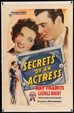 Secrets Of An Actress (1938) afişi