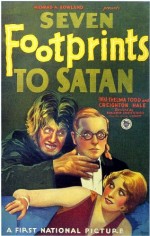 Seven Footprints To Satan (1929) afişi