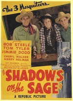 Shadows On The Sage (1942) afişi