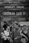 Sherman Said It (1933) afişi