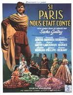 Si Paris Nous était Conté (1956) afişi