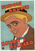Simon I Backabo (1934) afişi