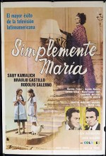 Simplemente María (1972) afişi