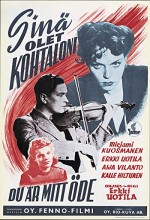 Sinä Olet Kohtaloni (1945) afişi