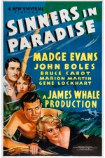 Sinners In Paradise (1938) afişi