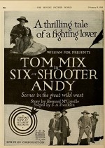 Six Shooter Andy (1918) afişi