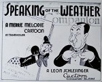 Speaking Of The Weather (1937) afişi