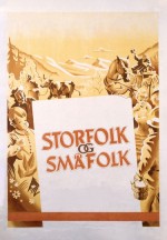 Storfolk Og Småfolk (1951) afişi