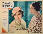 Strictly Personal (1933) afişi