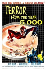 Terror From The Year 5000 (1958) afişi