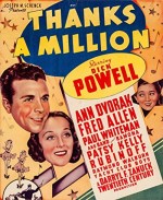 Thanks A Million (1935) afişi