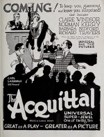 The Acquittal (1923) afişi