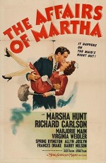 The Affairs Of Martha (1942) afişi
