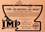 The Awakening Of Bess (1909) afişi