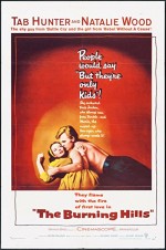 The Burning Hills (1956) afişi