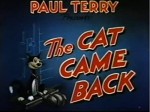 The Cat Came Back (1944) afişi