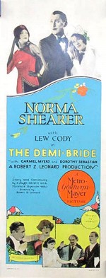 The Demi-bride (1927) afişi