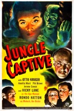 The Jungle Captive (1945) afişi