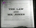 The Law And Mr. Jones (1960) afişi