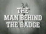 The Man Behind The Badge (1953) afişi