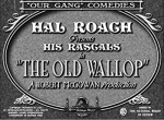 The Old Wallop (1927) afişi