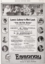 The Outer Edge (1915) afişi