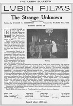 The Strange Unknown (1915) afişi