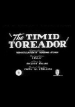 The Timid Toreador (1940) afişi