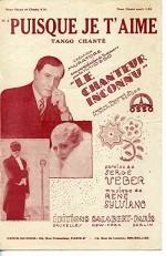 The Unknown Singer (1931) afişi