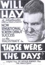 Those Were The Days (1934) afişi