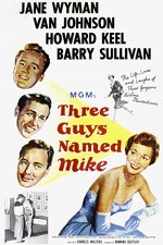 Three Guys Named Mike (1951) afişi