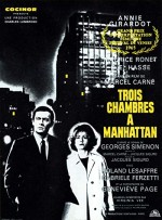 Three Rooms in Manhattan (1965) afişi