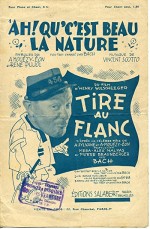 Tire au flanc (1933) afişi