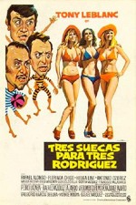 Tres Suecas Para Tres Rodríguez (1975) afişi