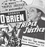 Triple Justice (1940) afişi