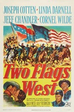 Two Flags West (1950) afişi