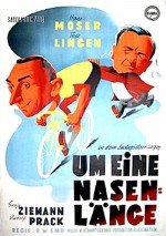 Um Eine Nasenlänge (1949) afişi