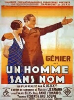 Un Homme Sans Nom (1932) afişi
