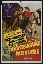 Underground Rustlers (1941) afişi