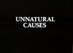 Unnatural Causes (1986) afişi