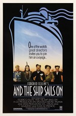 Ve Gemi Gidiyor (1983) afişi