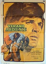 Verano Ardiente (1971) afişi