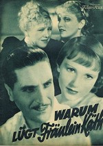 Warum Lügt Fräulein Käthe? (1935) afişi