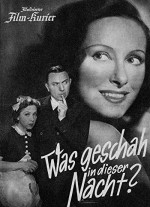 Was Geschah In Dieser Nacht (1941) afişi