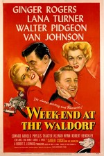 Week-end At The Waldorf (1945) afişi