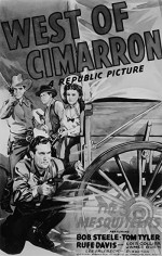 West Of Cimarron (1941) afişi