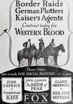 Western Blood (1918) afişi