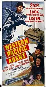 Western Pacific Agent (1950) afişi