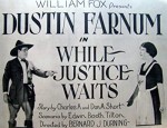 While Justice Waits (1922) afişi