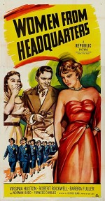 Women From Headquarters (1950) afişi